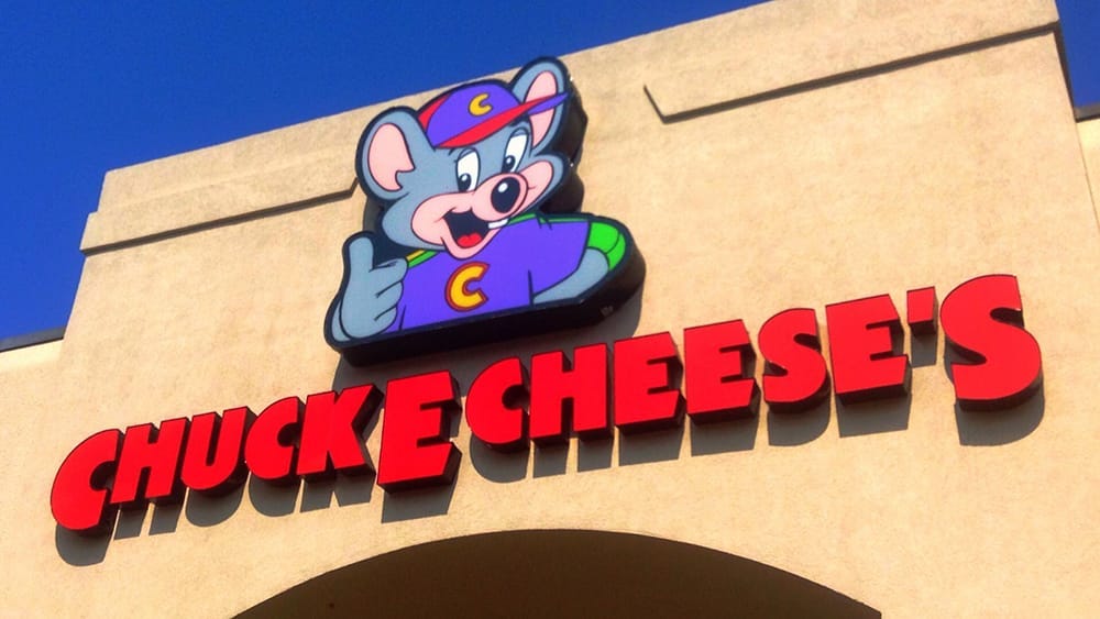 Chuck E. Cheese restaurant facade