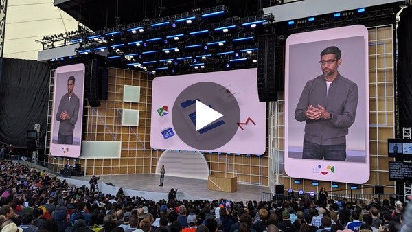 Google IO 2019 Duplex for the web