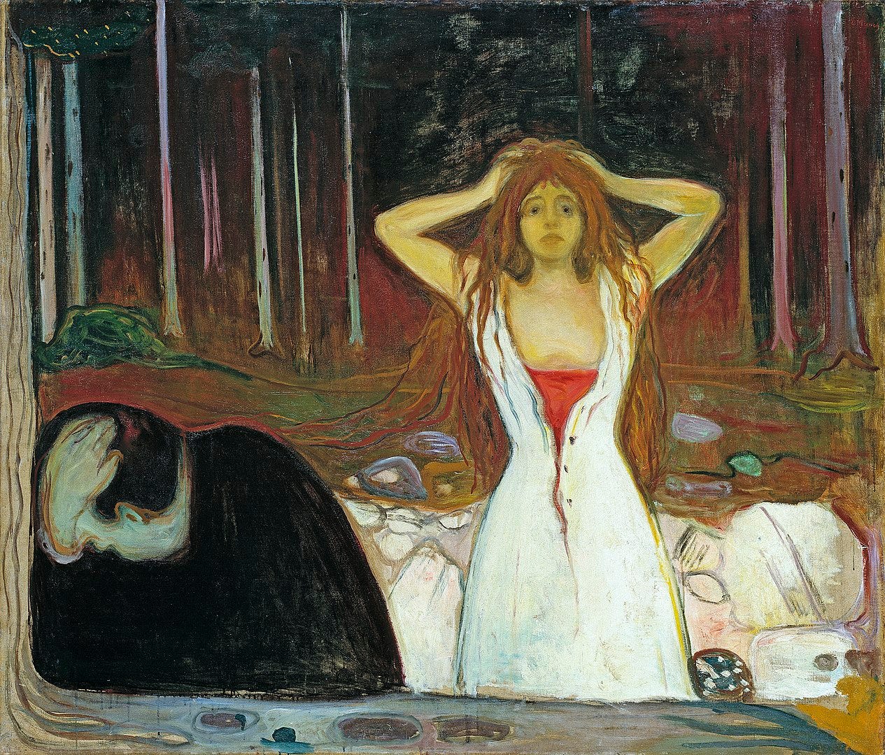 Edvard Munch, Ashes, 1894