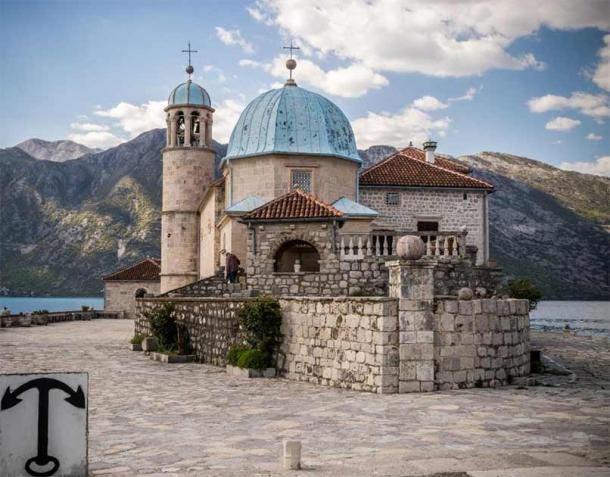 Church of Our Lady of the Rocks, Perast, Montenegro.  (radzonimo / Adobe Stock)
