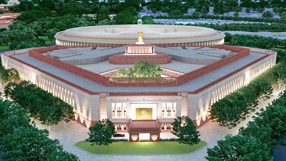 New Parliament Building Construction Cost, Location, Design, Total Area,  Completion Date & Other Details - Oneindia News