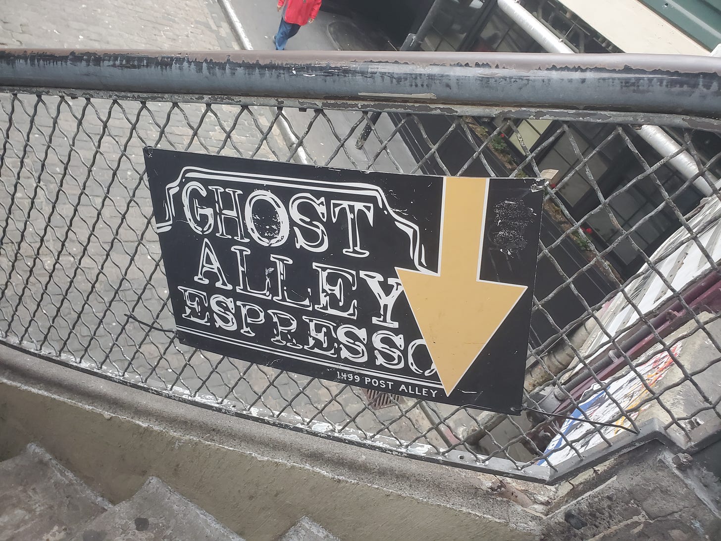 ghost alley espresso mug