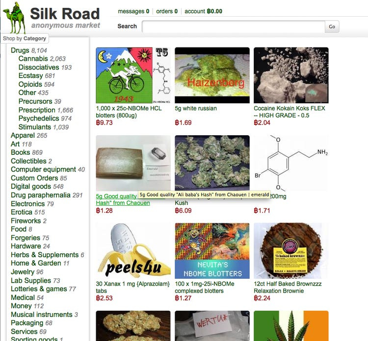 Walkthrough of Tor, Silk Road, Deep Web