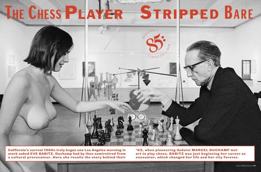 The Chess Player Stripped Bare | Esquire | APRIL '18
