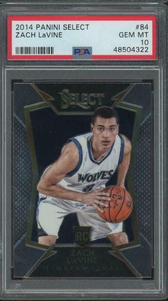 Image 1 - 2014 Panini Select #84 Zach LaVine RC Rookie Gem Mint PSA 10