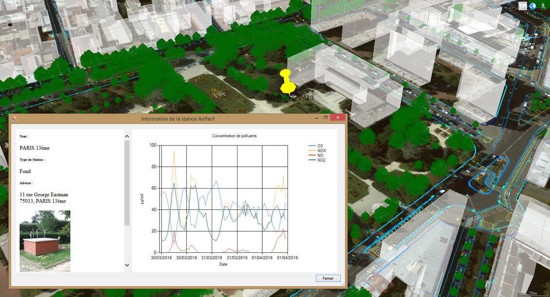 SIRADEL's smart city explorer