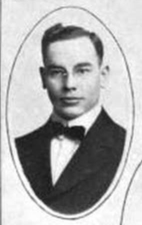 Cloy S. Hobson as a junior at Nebraska