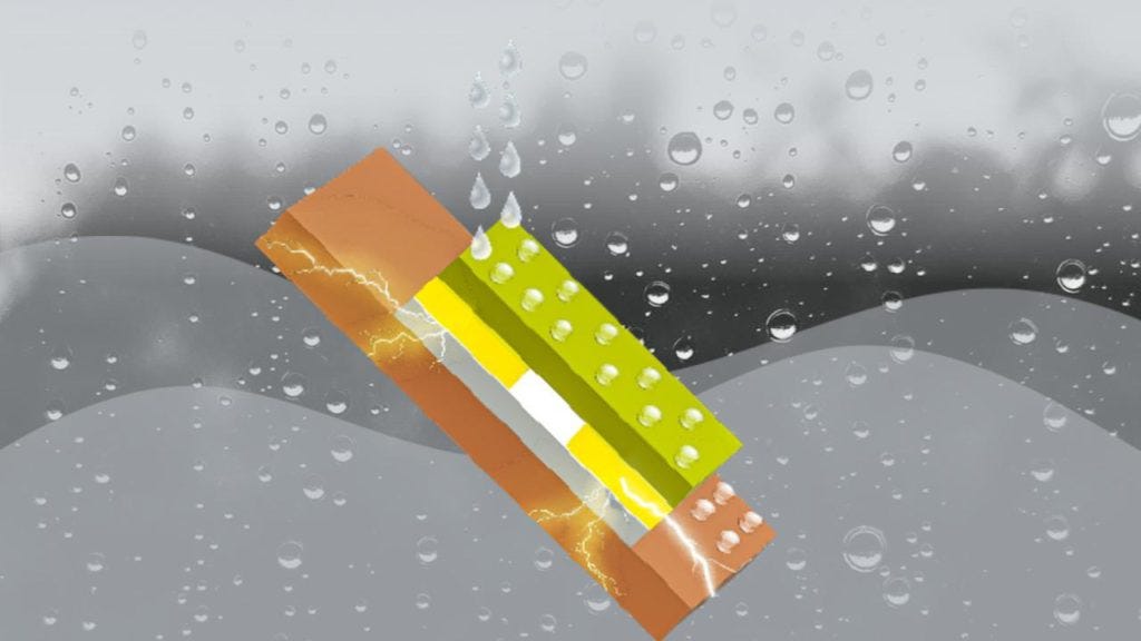 Indian Researchers Generate Electricity From Raindrops, Store It In Battery!