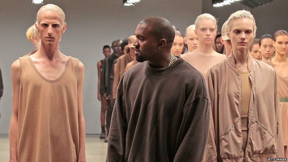 Reaction to Kanye&#39;s Yeezy 2 collection - high fashion or potato sacks? -  BBC News