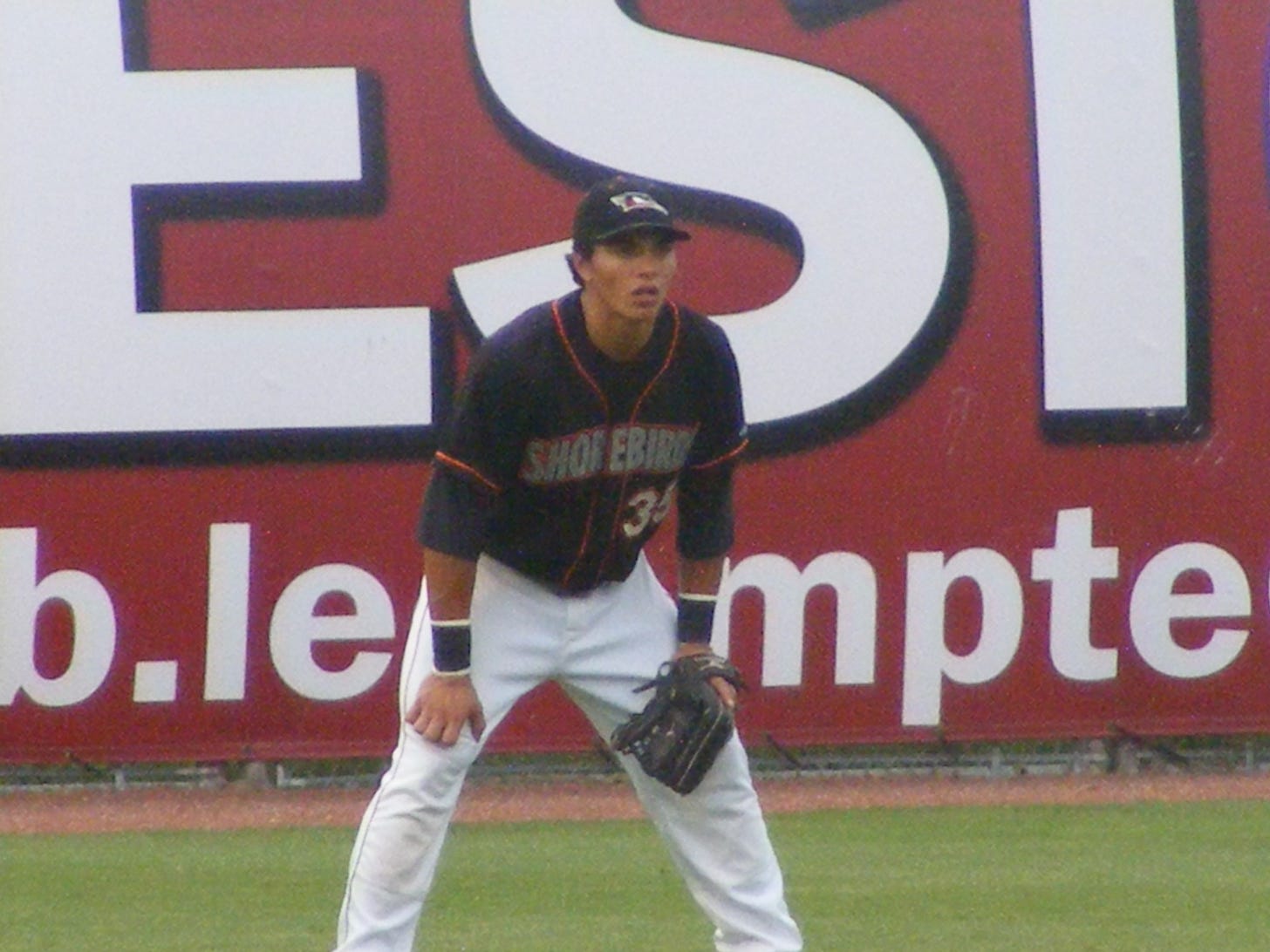 jeremy Nowak has held down an outfield spot since joining the team for the second half. Photo by Kim Corkran.