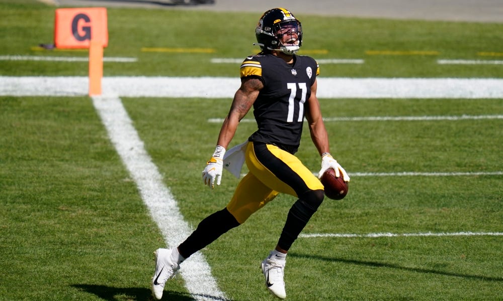 Watch Steelers rookie WR Chase Claypool get 1st NFL TD