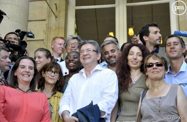 Les députés de la France Insoumise à l'Assemblée nationale.