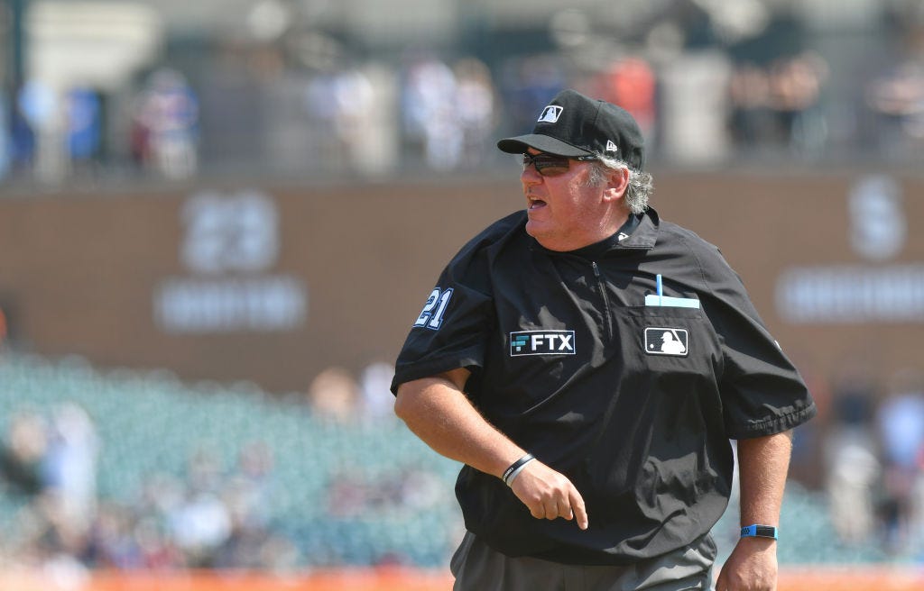 MLB Umpire Uniform Patch Partner FTX Files for Bankruptcy - What