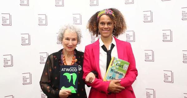 Margaret Atwood and Bernardine Evaristo share Booker prize 2019