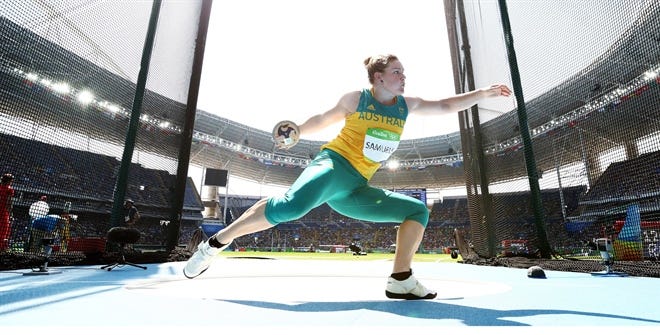 Tokyo 2021 will be Dani Stevens' fourth Olympic Games. Sourced: Athletics Australia