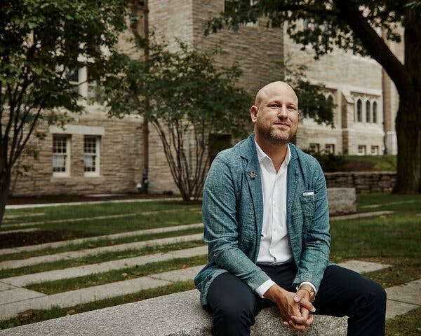 Greg Epstein has been Harvard’s humanist chaplain since 2005.