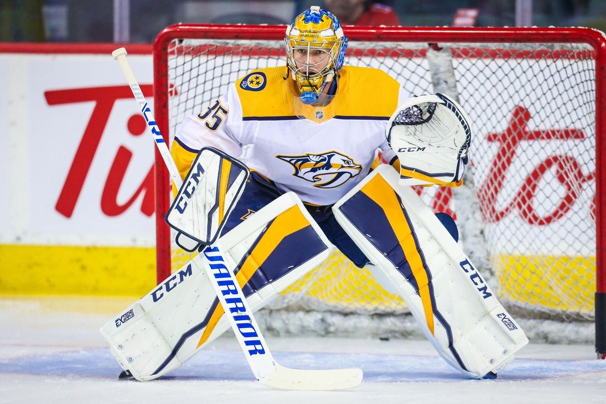 Predators Sign Pekka Rinne to 2-Year, $10 Million Contract - On the  Forecheck