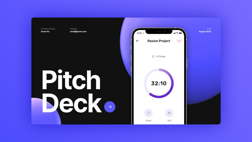 Free Mobile App Pitch Deck Template (& What to Include) | Pitch