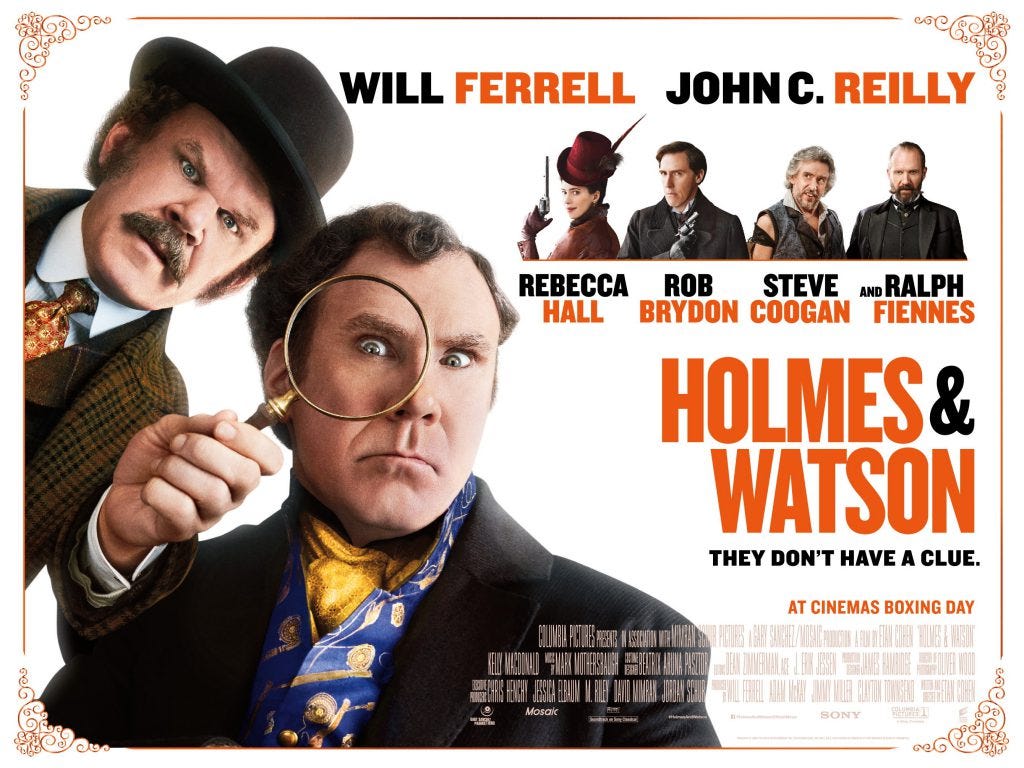 New Poster Lands For 'Holmes & Watson'