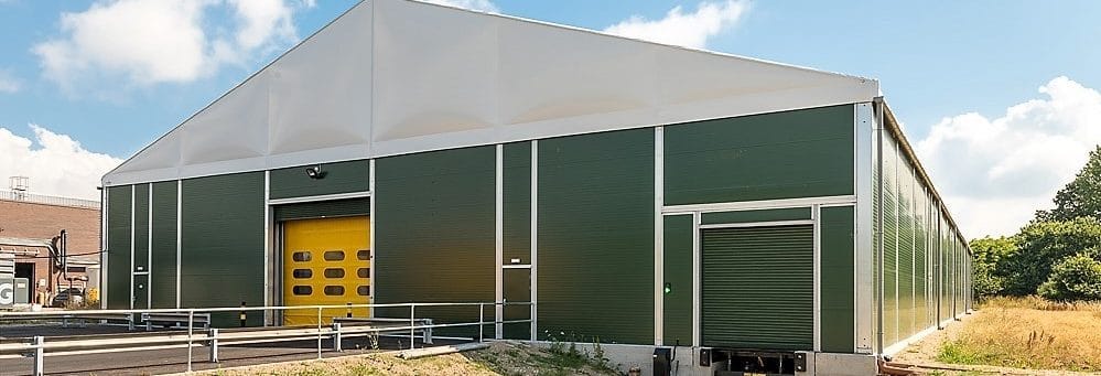 Temporary Buildings & Warehouses | HTS tentiQ Industrial Buildings