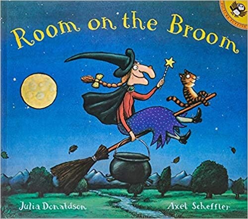 Halloween Toddler Book Reading List - Room on the Broom