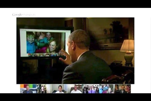 obama waves