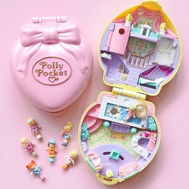 Pin by Vintage toys and other treasur on Polly Pocket vintage playsets /  speelsets / jouet | Polly pocket, Kids accessories, Vintage toys