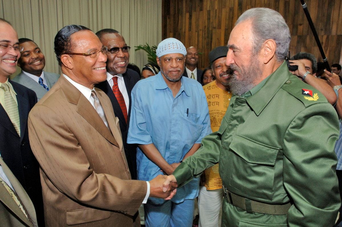 Letter to Commandante Fidel Castro from the Honorable Minister Louis Farrakhan