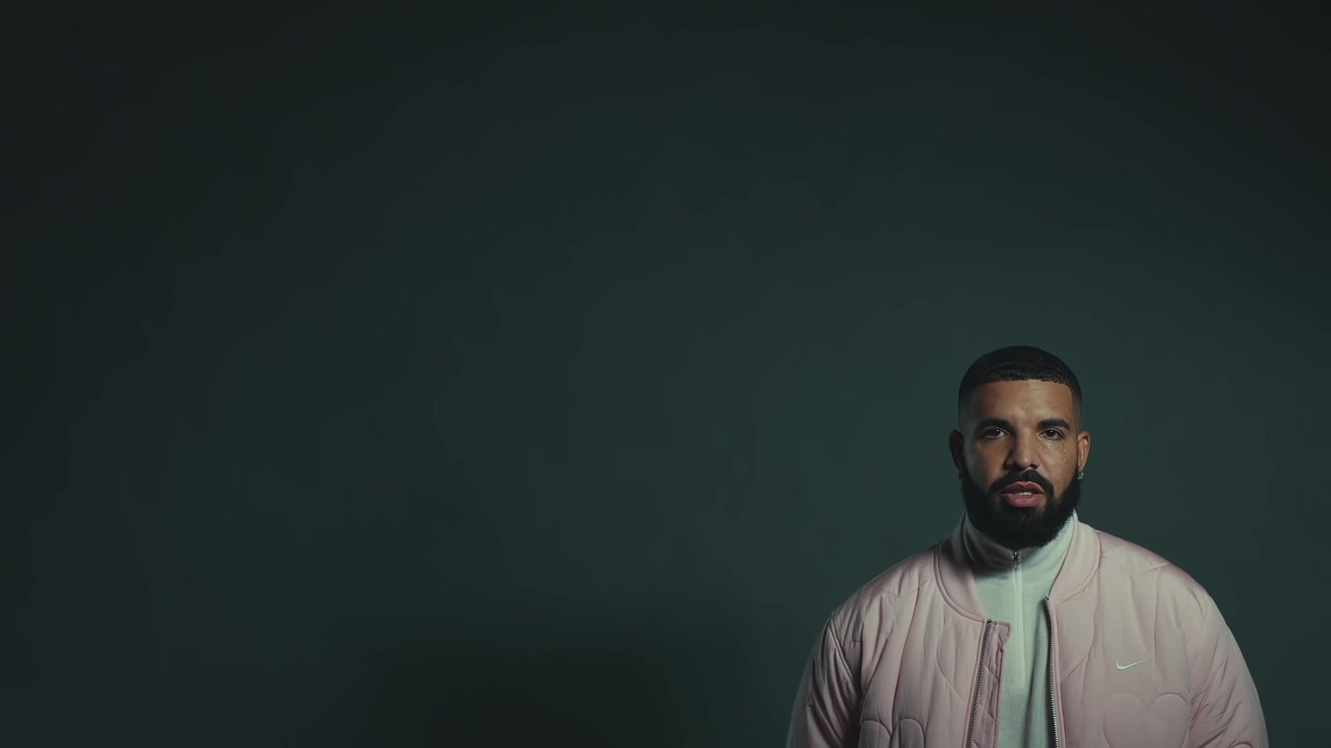 Nike Bomber Pink Jacket Of Drake In "Laugh Now Cry Later" (2020)