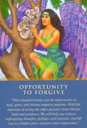 Daily Guidance From Your Angels – Opportunity to Forgive | Free Angel Card  Readings