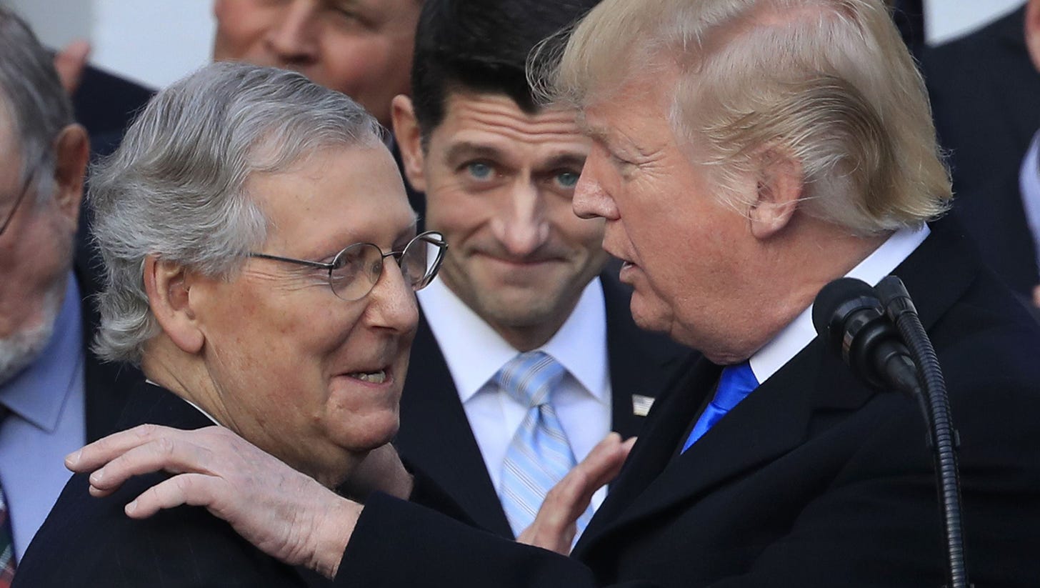 Will Mitch McConnell lead us or be Donald Trump's pawn?