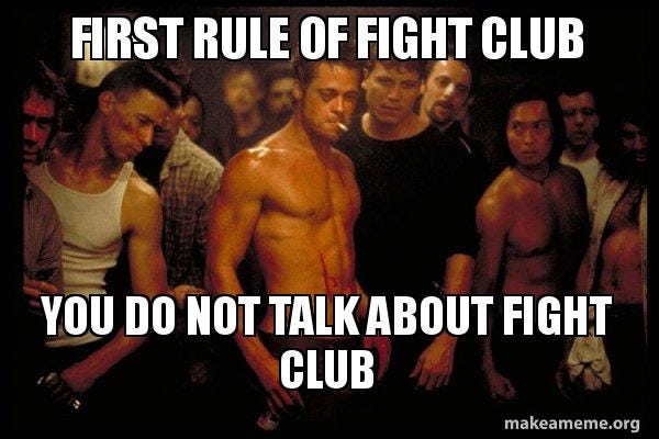 Fight Club meme