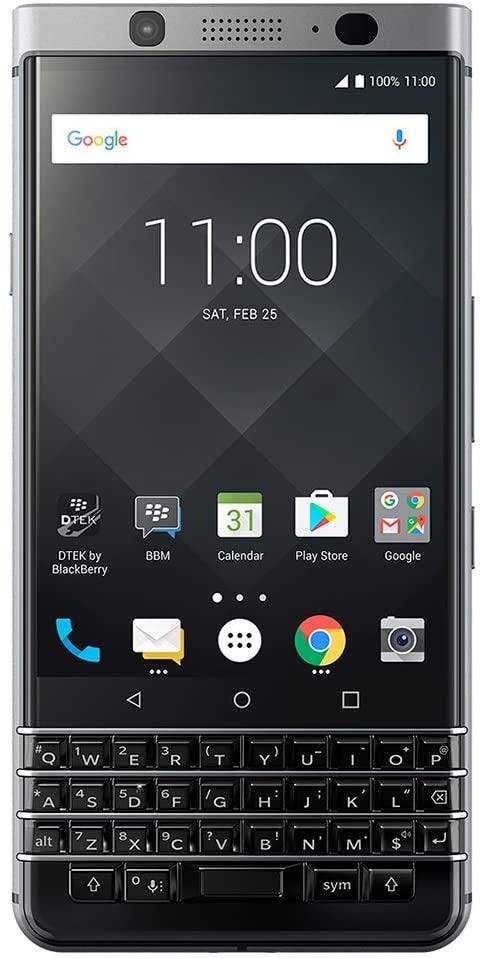 BlackBerry KEYone (Silver) Unlocked Android Smartphone 4G LTE, 32GB –  Compatible with Canadian Carriers: Amazon.ca: Cell Phones &amp; Accessories