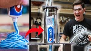 putting TOOTHPASTE BACK in the TUBE... Possible?? - YouTube