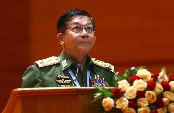 Myanmar military promises election in a year after coup- The New Indian  Express