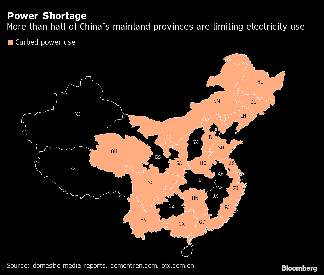 Cold Winter Could Make China&#39;s Power Crisis Much Worse - Bloomberg
