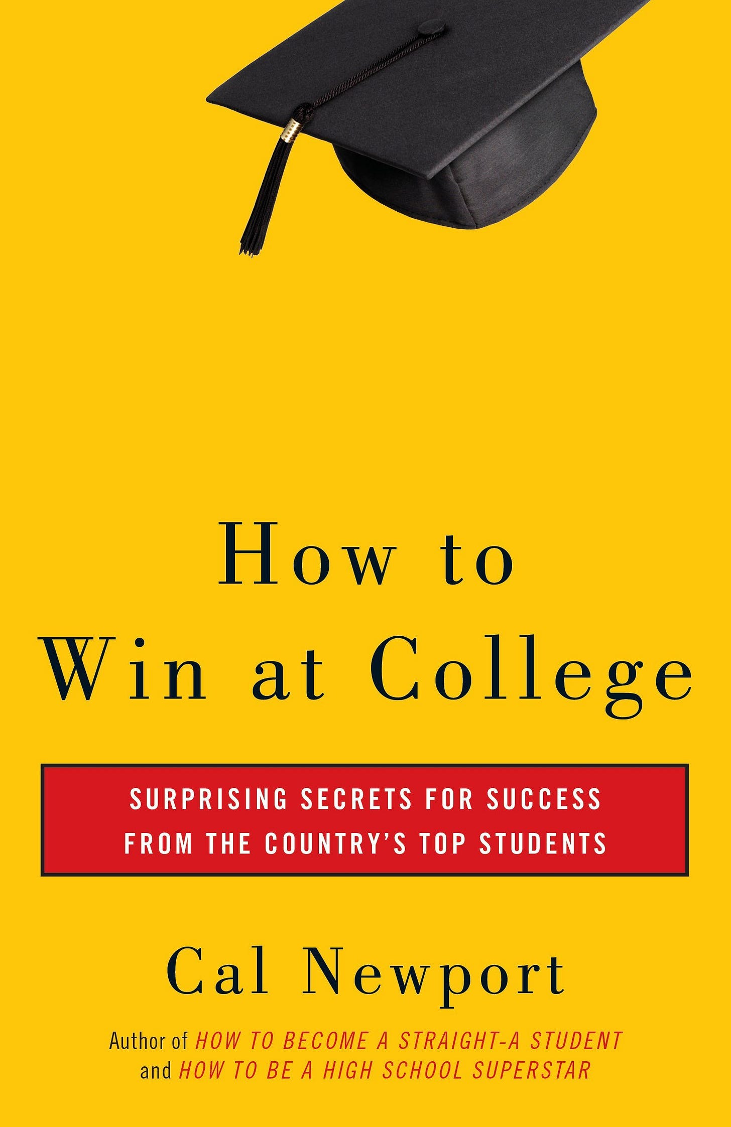 Amazon.com: How to Win at College: Surprising Secrets for Success ...