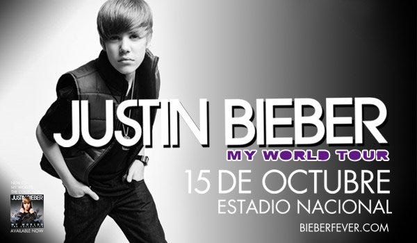 Justin Bieber My World Tour 2011 no Estadio Nacional (Ñuñoa) em 15 Out 2011  | Last.fm