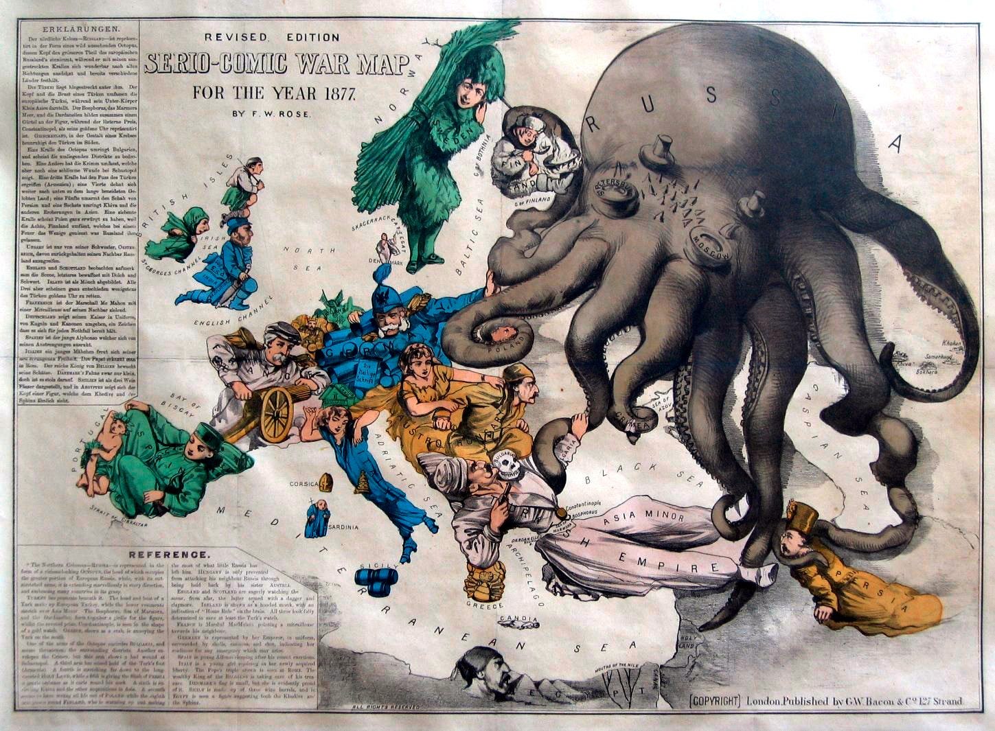 Bringing the map to life: European satirical maps 1845-1945