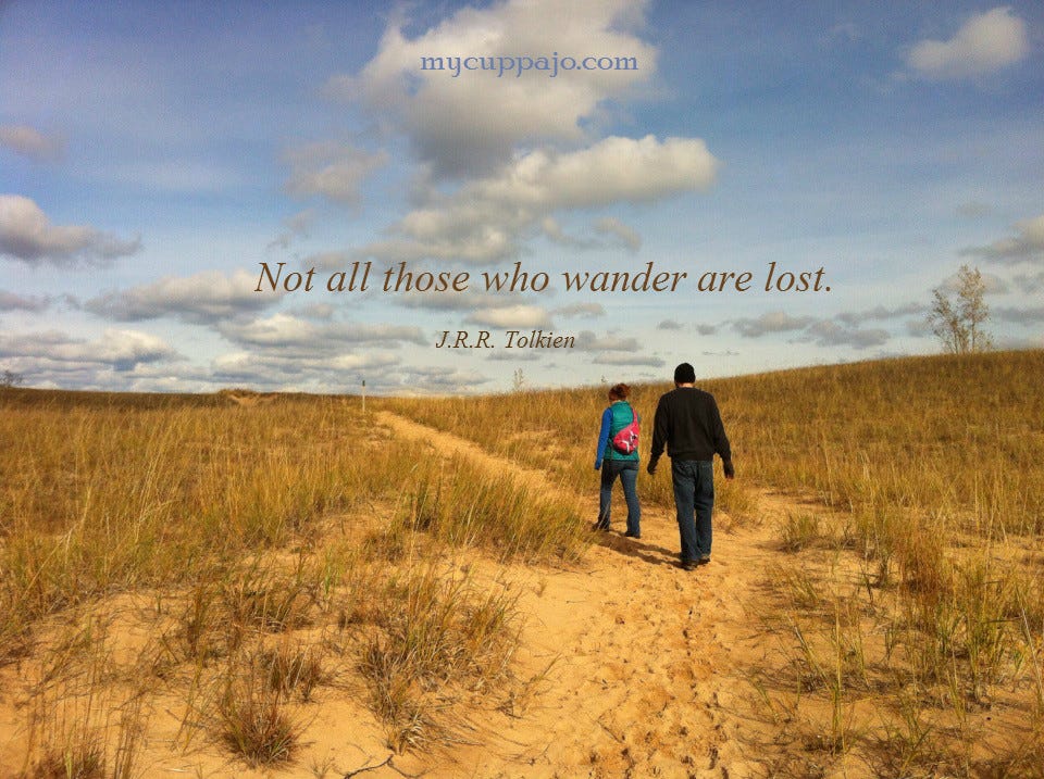 Walking in nature is therapeutic Walking in nature is therapeutic