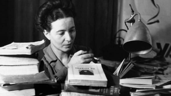 Cinco livros para conhecer Simone de Beauvoir - Vermelho