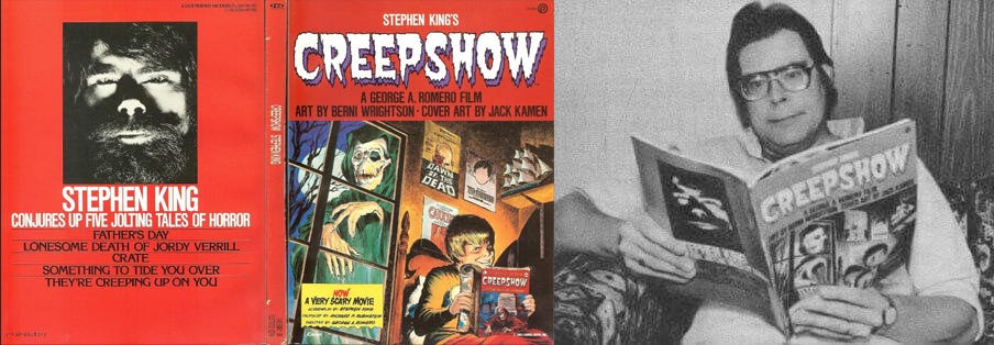 Portada original del cómic Creepshow de Stephen King