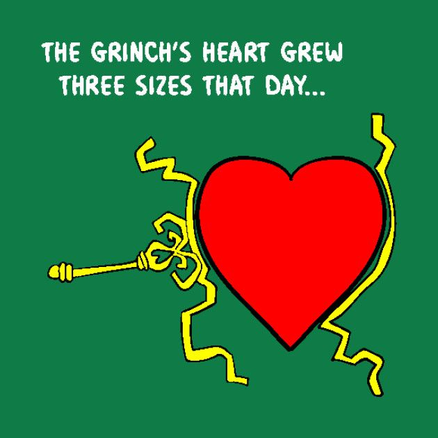 Grinch by summermint | Grinch, Grinch heart, Grinch heart grew