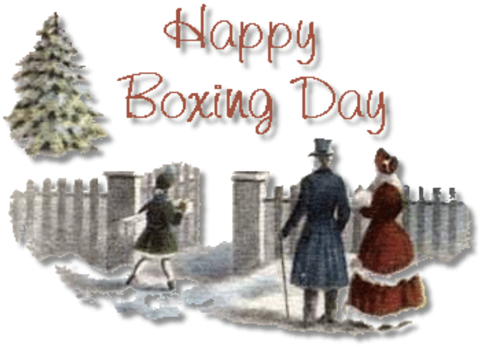 Whispers from the Edge of the Rainforest: Happy Boxing Day