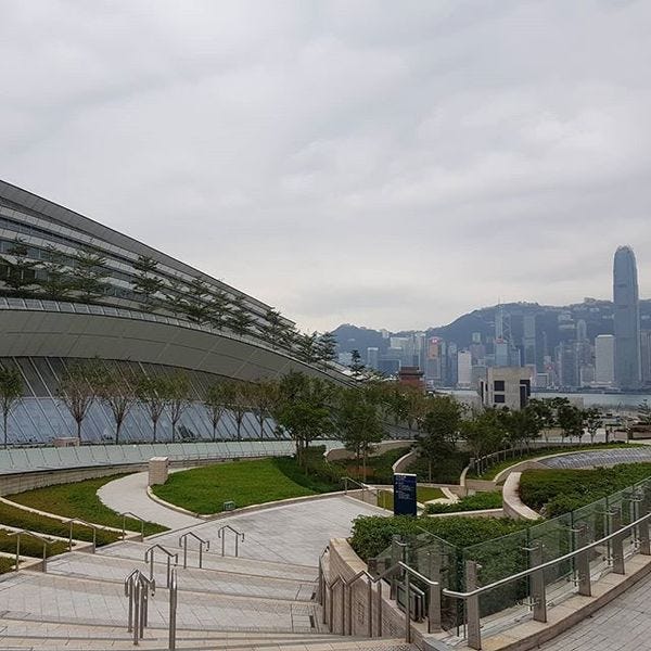 High-speed Rail Station in Hong Kong.