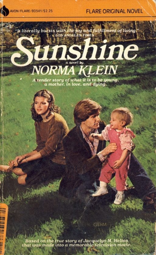 Book Review: &quot;Sunshine: A Novel&quot; by Norma Klein - SevenPonds BlogSevenPonds  Blog