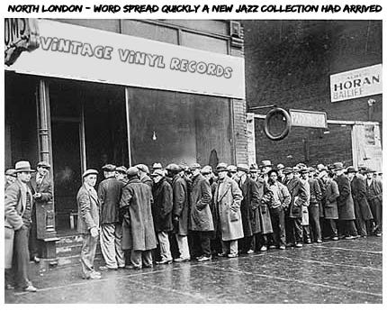 North-London-Vintage-Record-Store-Queue | LondonJazzCollector