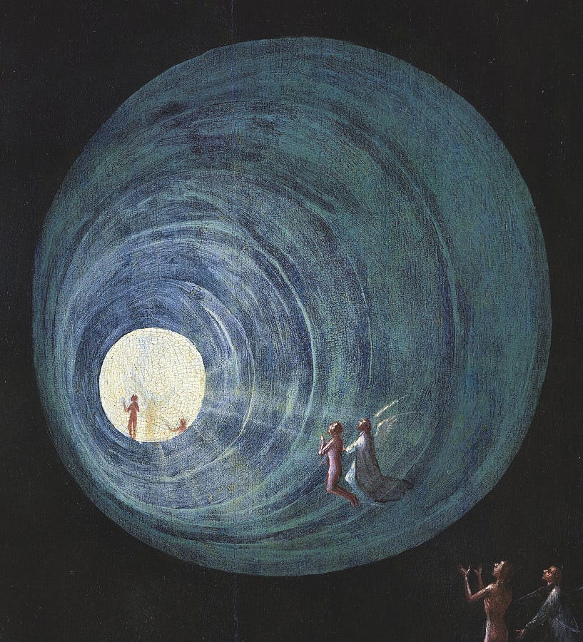 Ascent of the Blessed, 1500 Painting by Hieronymus Bosch | Fine Art America