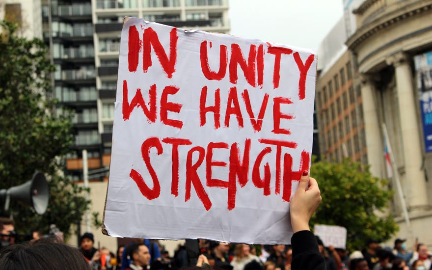 In pictures: The Black Lives Matter solidarity march, Auckland ...