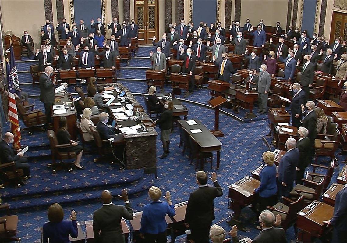 45 GOP senators vote to halt impeachment trial | The Blade